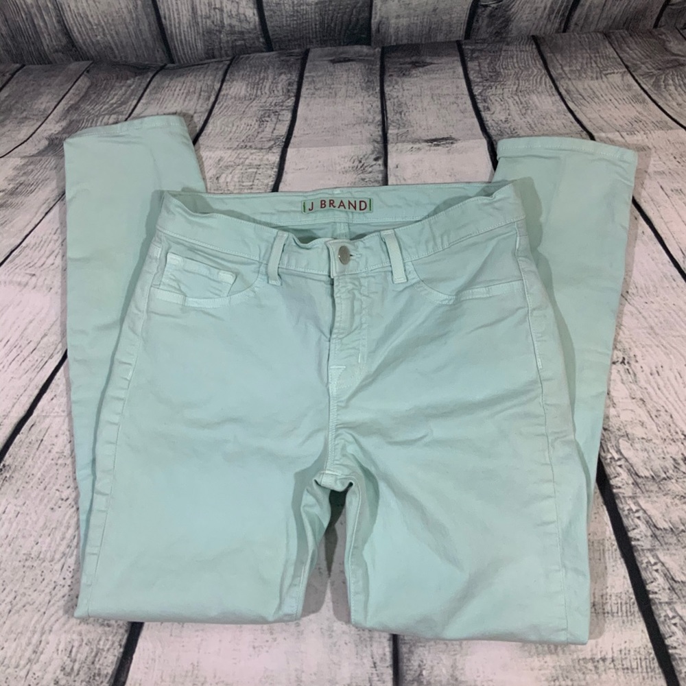 J Brand Aqua High Rise Capri
